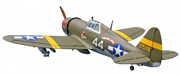 Seagull P-47 Razorback Giant Scale 50-61cc Gas ARF - Bild 7