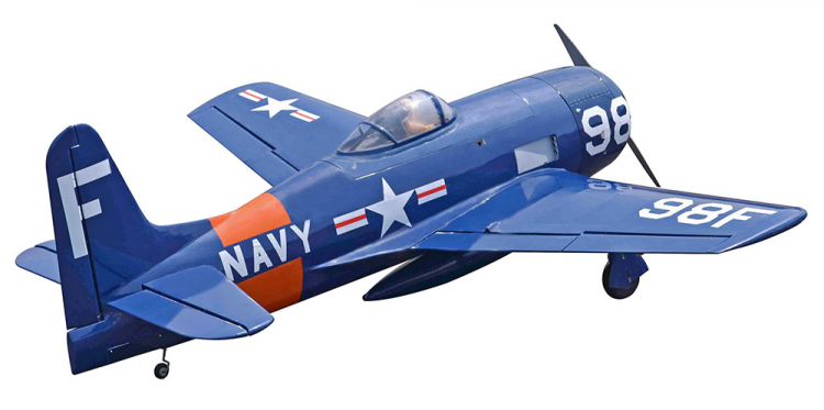 Seagull Grumman F8F Bearcat Navy 33-45cc Gas ARF - Bild 5