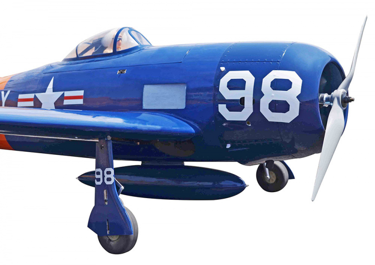 Seagull Grumman F8F Bearcat Navy 33-45cc Gas ARF - Bild 7
