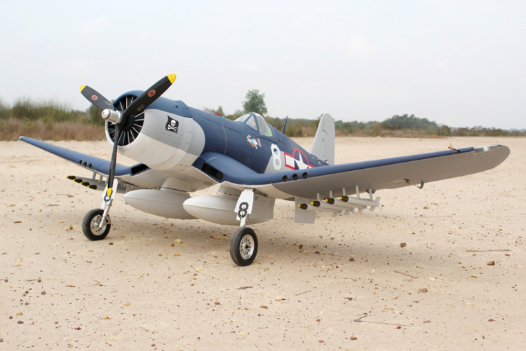 Seagull F4U Goodyear FG-1D 2210mm 60cc ARF Limited Edition - Bild 2