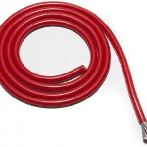 Silikonkabel 14G röd 1m