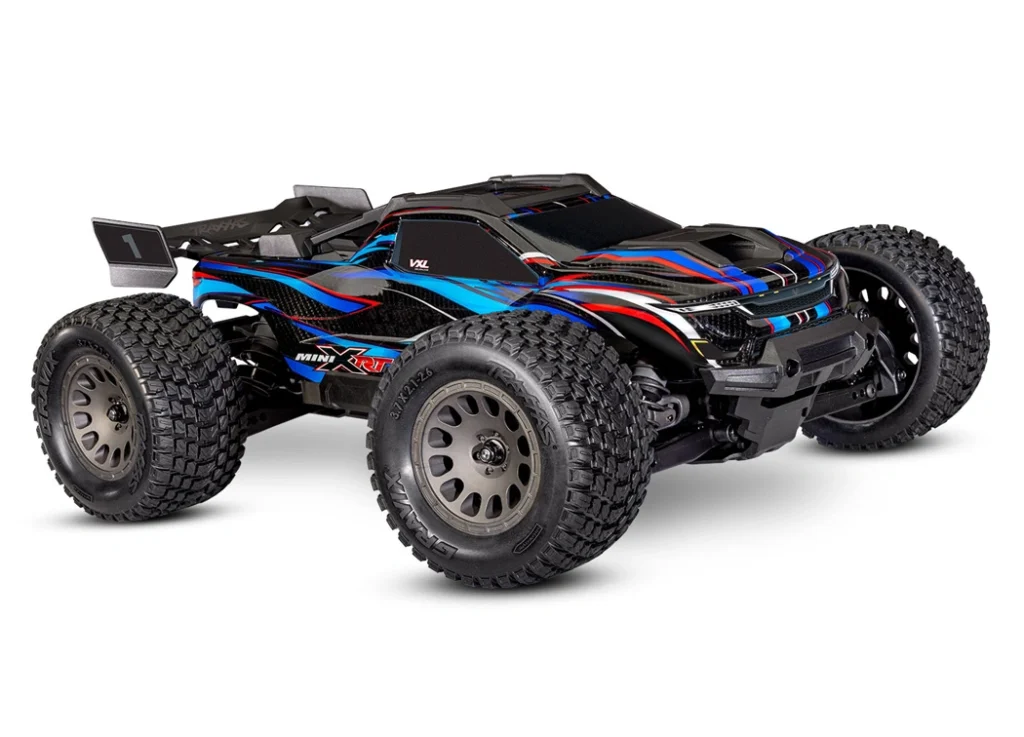 Traxxas Mini XRT RTR TQi VXL-3s USB-C Laddare & 2s LiPo