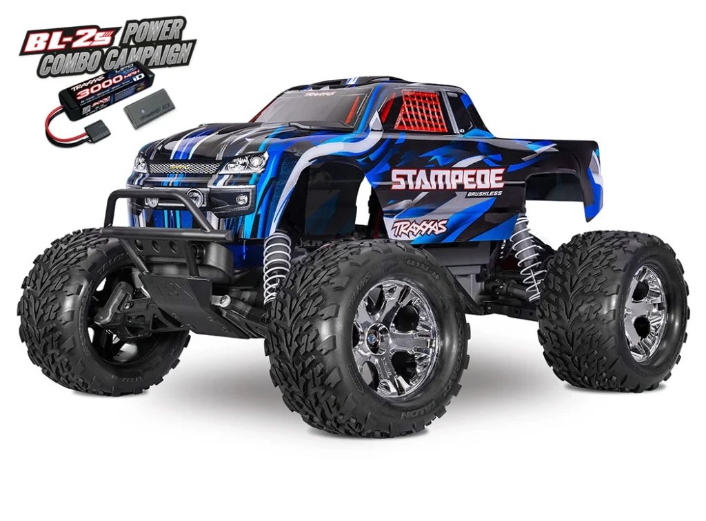 Traxxas Stampede 2WD 1/10 RTR TQ BL-2s HD