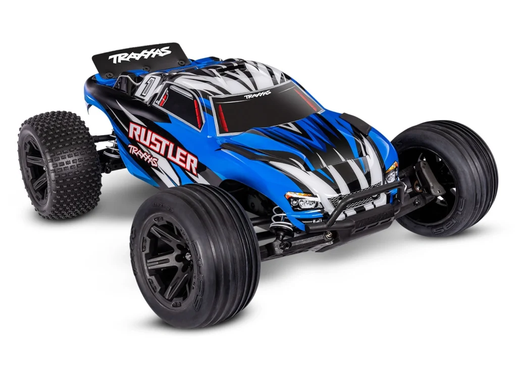 Traxxas Rustler 2WD 1/10 RTR TQ EHD USB-C Med Batt/Ladd