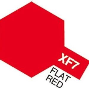 Tamiya 81707 Akryl färg XF-7 Flat Red 10ml