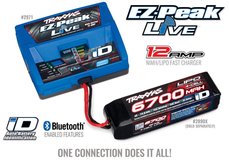 EZ-Peak12A NiMH/LiPo Laddare Traxxas 2971GX Auto