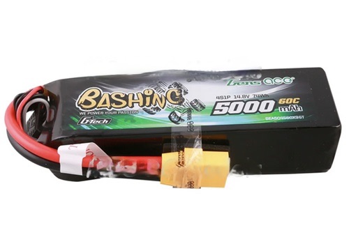 Lipo 14.8v 4S 5000mAh 60C Bashing G-Tech XT90 Gens