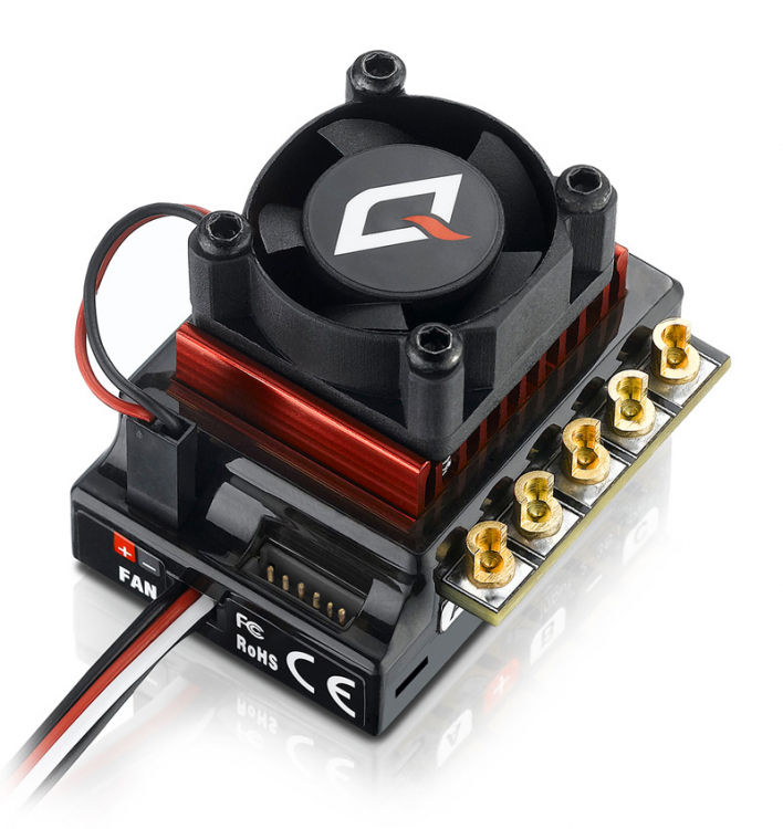 Hobbywing QuicRun 10BL120 G2 Sensor ESC 2-3S Bil 1/10