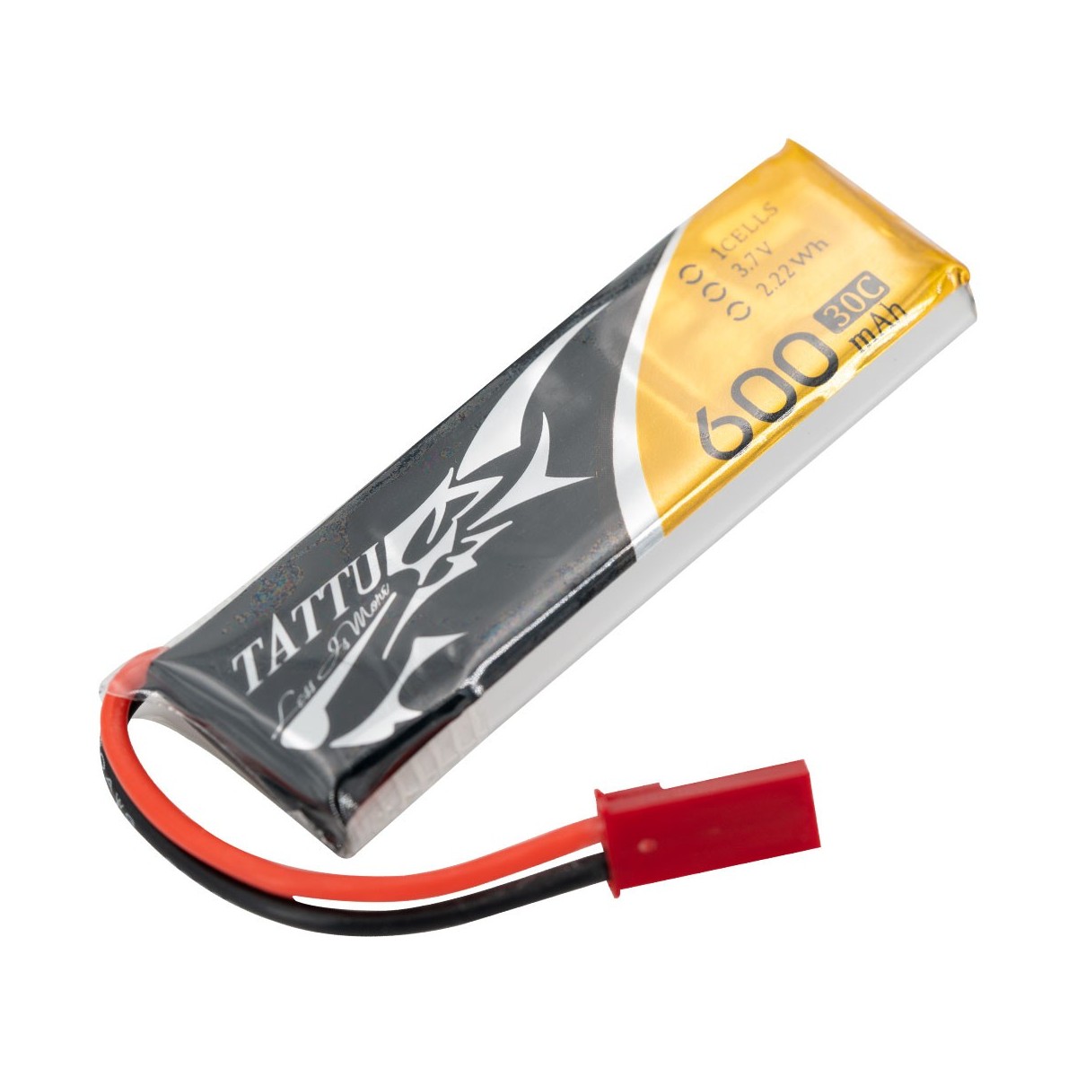 Lipo 3,7v 1S 600mAh JST Tattu