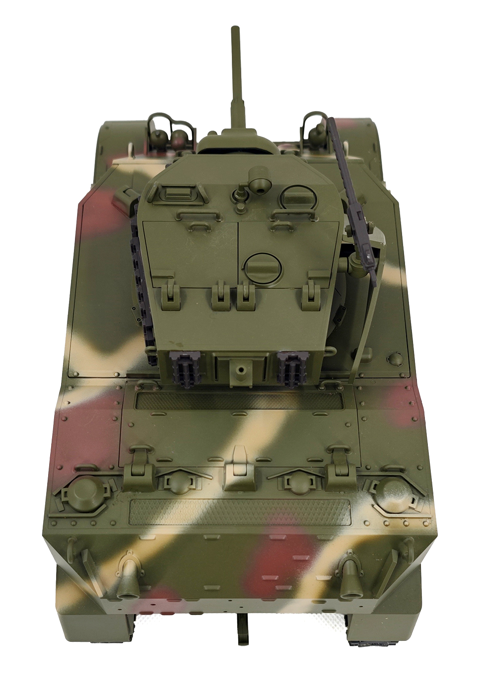 RACENT M5A1 Stuart RC-stridsvagn 1/16 röd – produktbild 6