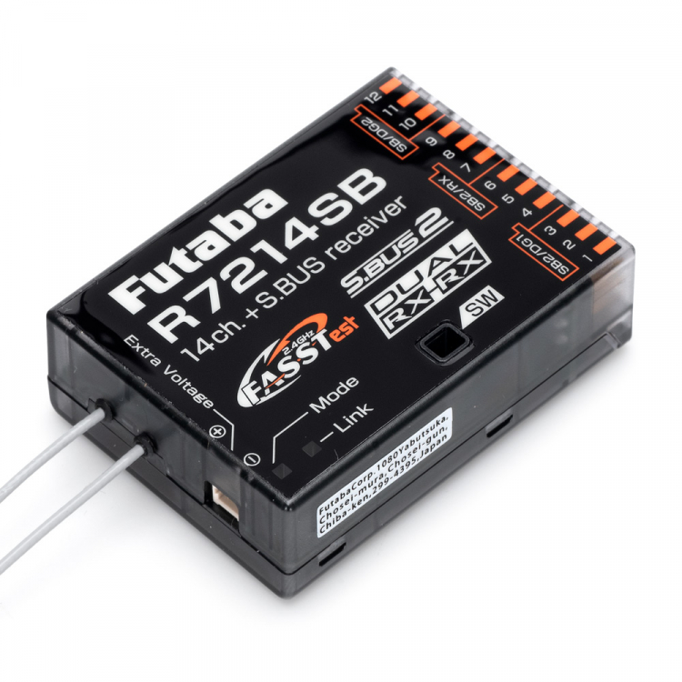 T26SZ Radio FASSTest26, R7214SB, 2S LiPo - Bild 5